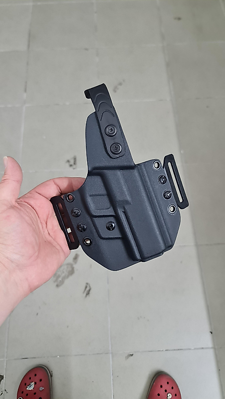 Üzeri Çıt Çıt Tokalı Kydex Bel Taşıma Kılıfı