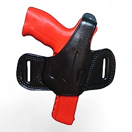 Universal DERİ DIŞ YARIM Kelebek SİLAH KILIFI