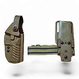 SAFARİLAND APARATLI Lux Kydex Bel ve Alçak Taşıma Kılıfı