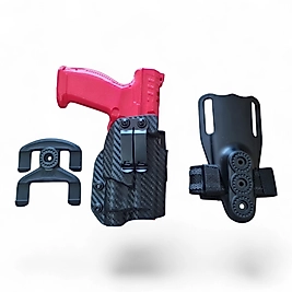 HER SERİ SİLAH İçin Üretilebilen Fener Uyumlu Kydex Hem İç Hem Bel Hem Alçak Taşıma Kılıfı