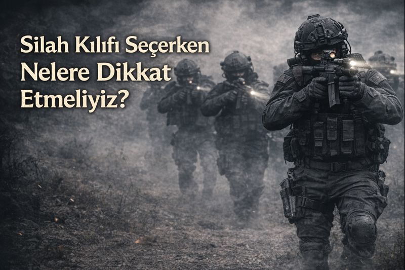 Silah Kılıfı Seçerken Nelere Dikkat Etmeliyiz?