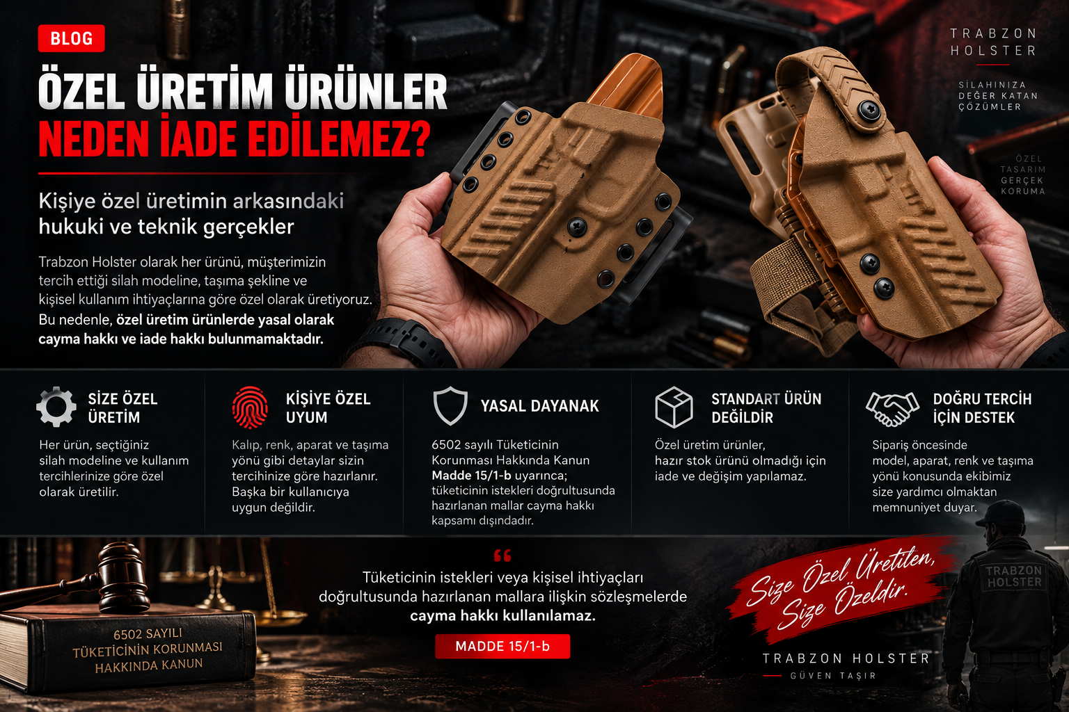 Özel Üretim Ürünler Neden İade Edilemez?